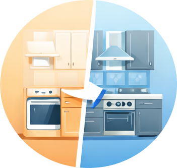 מחליפים מטבח קיים